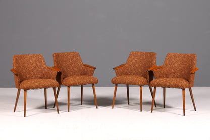 Wunderschöner Mid Century Stuhl Retro Armlehnstuhl Cocktailstuhl Küchenstuhl Sekretär Stuhl 1 von 4