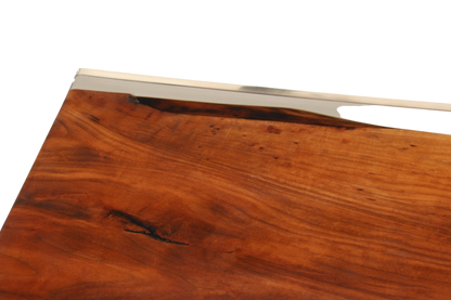 Beeindruckender Epoxidharz Tisch 180-90cm Nussbaum Esszimmer Tisch River Table Epoxy Küchentisch