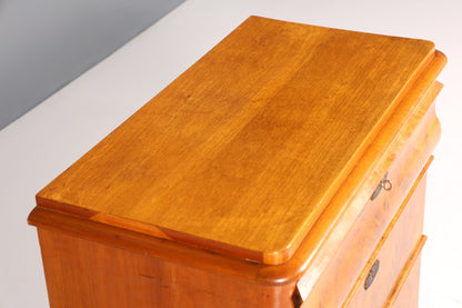 Edle Biedermeier Kommode Louis Philippe Antik Sideboard Schubladen Kommode Wäschekommode Vertiko