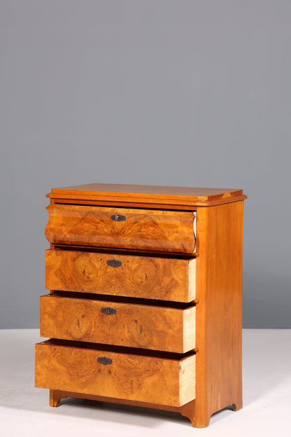 Edle Biedermeier Kommode Louis Philippe Antik Sideboard Schubladen Kommode Wäschekommode Vertiko