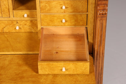 Noble Gründerzeit Secretary Vertiko Highboard Louis Philippe Chest of Drawers around 1880