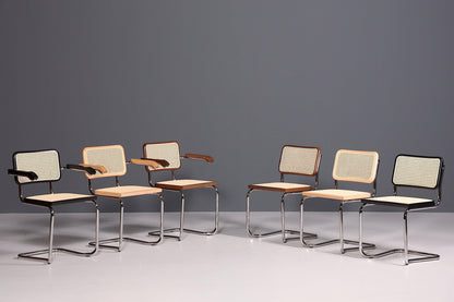 Korbgeflecht Freischwinger Stuhl &amp;quot;Milano&amp;quot; Made in Italy Beige Wippstuhl Küchenstuhl Esszimmer Stuhl