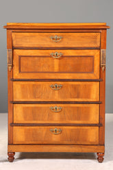 Stilvolle Gründerzeit Kommode Jugendstil Vertiko Schubladenkommode Antik Wäschekommode Chiffoniere