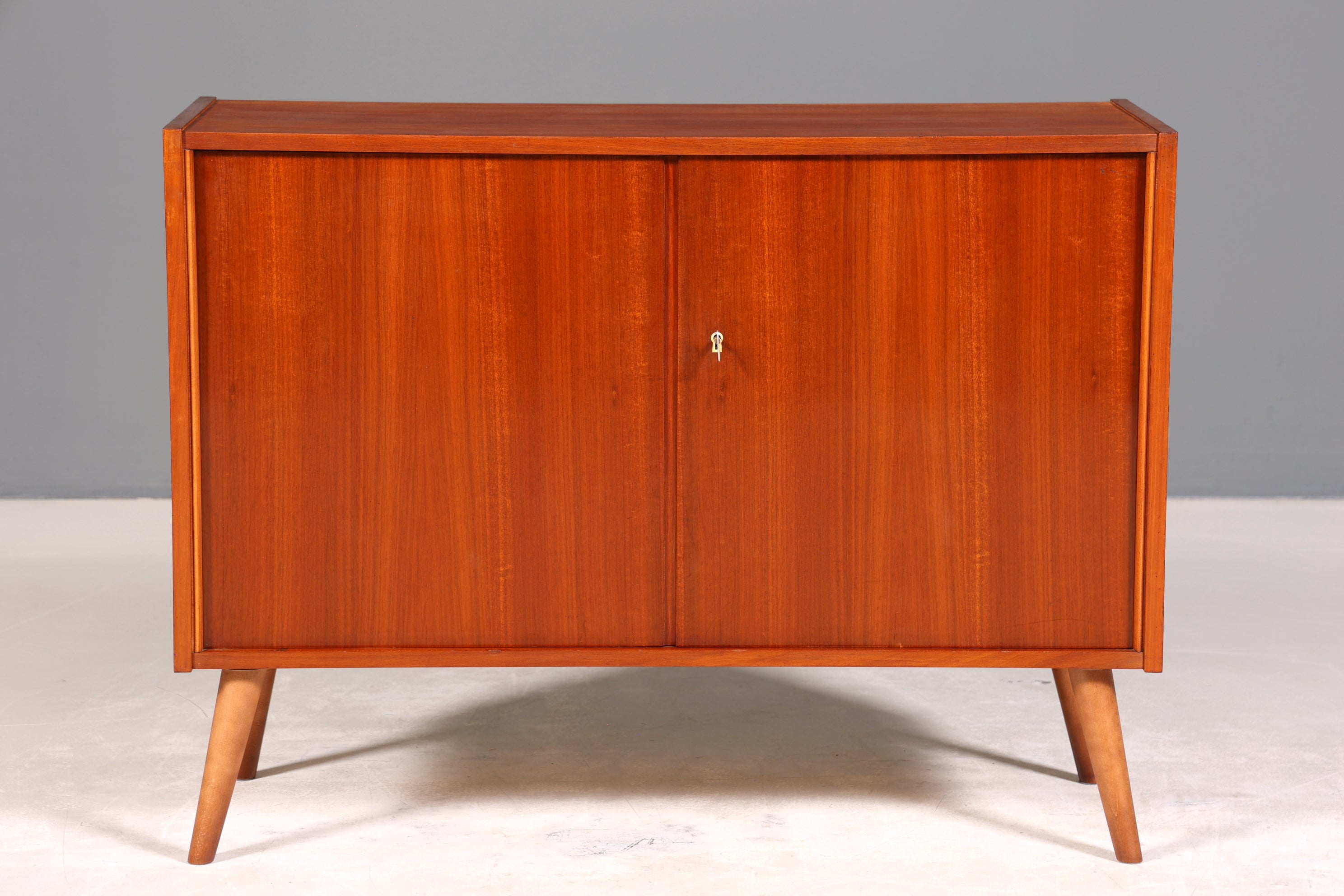 Wunderschöner Mid Century Schrank Vintage Kommode Retro Flur Kommode 60s Regal Sideboard