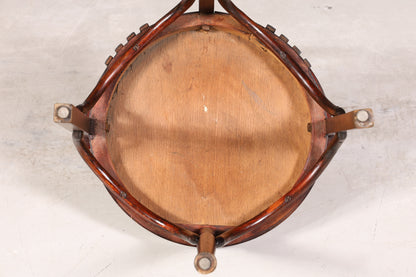 Wunderschöner Jugendstil Stuhl Bugholz Armlehnstuhl Thonet Stil Sekretär Stuhl Küchenstuhl