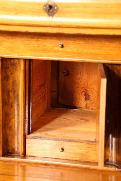 Wunderschöner Original Biedermeier Sekretär um 1860 Kommode Antik Bürokommode