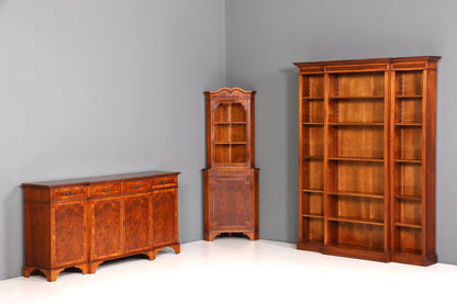 Wunderschönes Englisches XXL Bücherregal Antik Regal Bookshelf Buchablage 60s