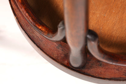 Wunderschöner Jugendstil Stuhl Bugholz Armlehnstuhl Thonet Stil Sekretär Stuhl Küchenstuhl