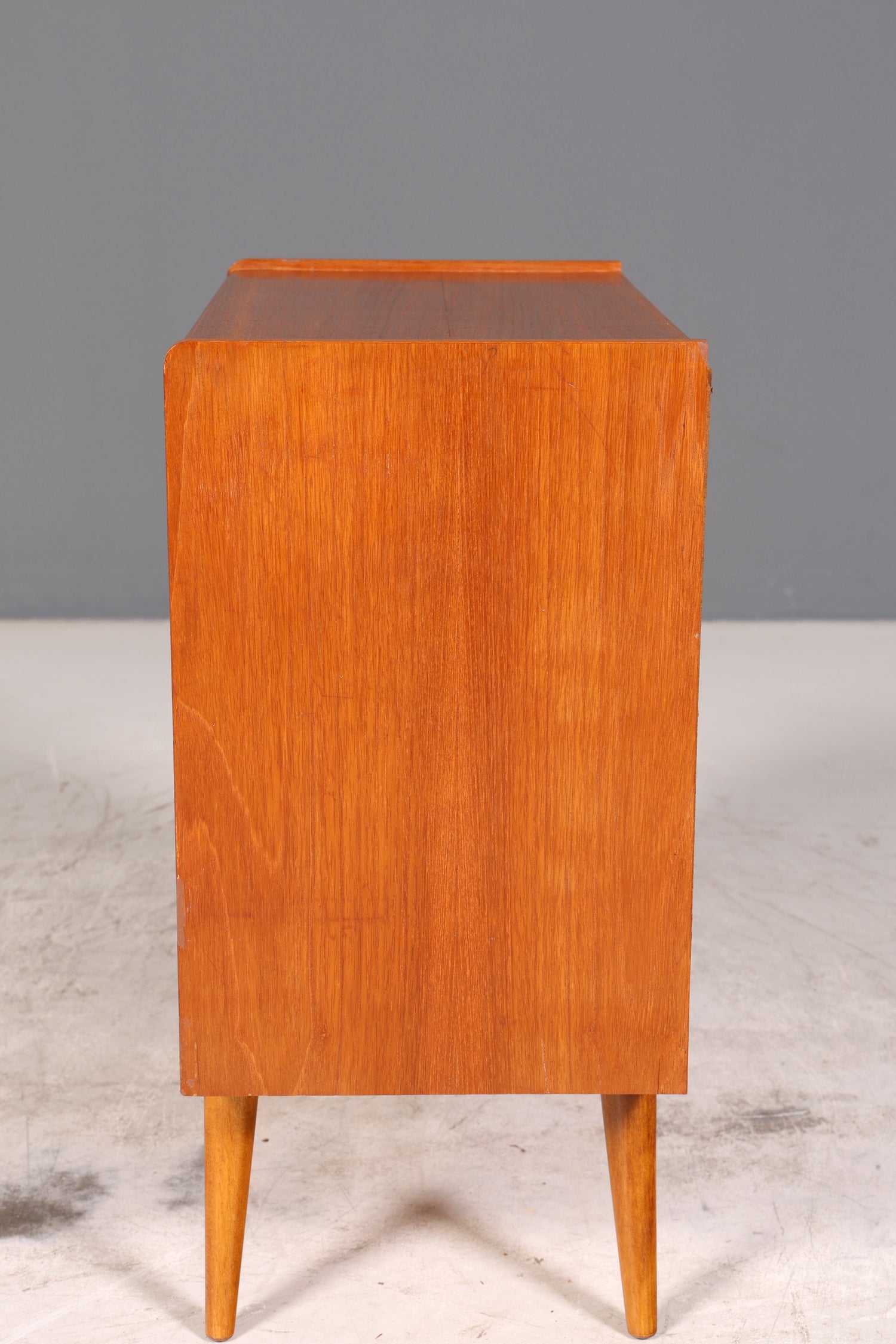 Wunderschöne Mid Century Kommode Teak Holz Nachttisch Vintage Schubladen Kommode