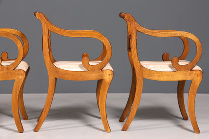 6x Wunderschöne Englische Stühle Englisch Dining Chairs Armlehnstuhl Set Küchenstühle Stuhlset Armlehnstühle