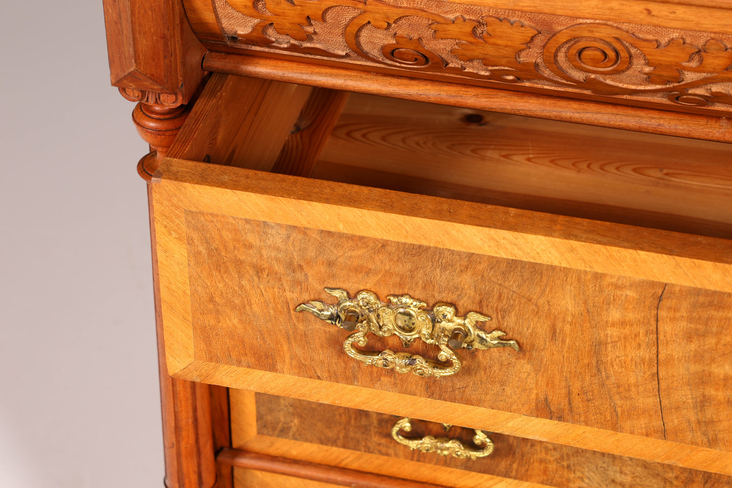 Wunderschöne Gründerzeit Kommode Jugendstil Antik Sideboard Schubladenkommode Wäschekommode Massivholz