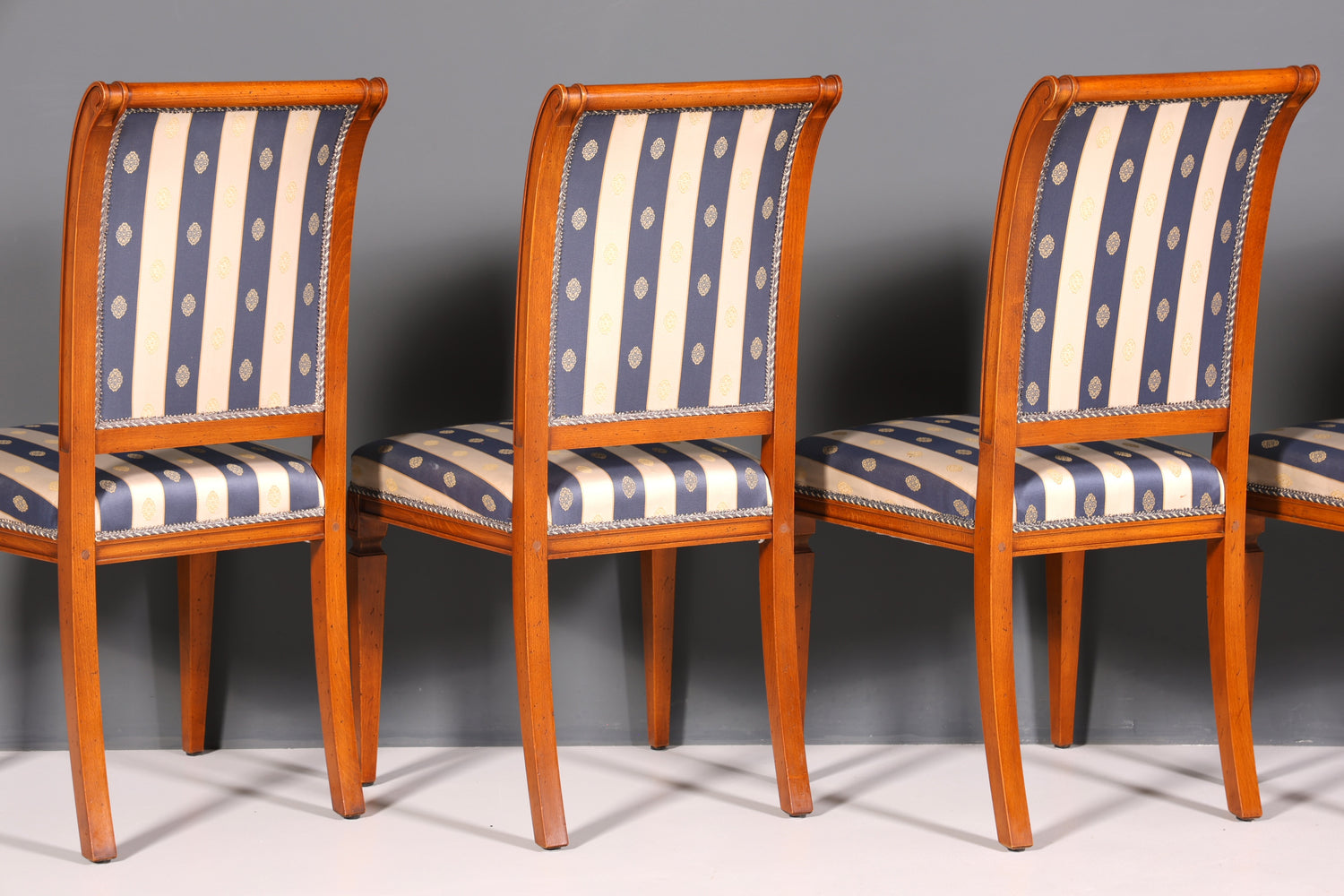 6x Traumhafte Selva Stühle Esszimmer Stuhl Set Villa Borghese Küchenstühle Antik Stil Set