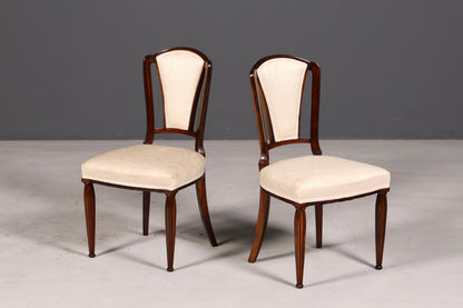 Elegant Art Deco chair Vintage dining chair writing desk chair upholstered chair armchair kitchen chair 2 of 2