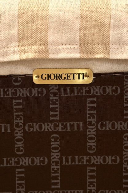 Edler Original Giorgetti Progetti Ohrensessel Umberto Asnago Design Sessel Italien Stoff Vintage