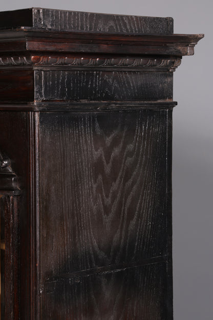 Magnificent Art Nouveau display cabinet, antique bookcase, china cabinet, glass cabinet, antique cabinet 1 of 2