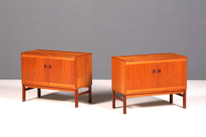 Edle Mid Century Kommode Vintage Schrank Retro Flurkommode 60s Sideboard Regal Designklassiker Holz