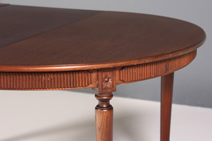 F264 Finish Wunderschöner Englischer Tisch ausziehbarer Esstisch Antik Stil 60s Küchentisch Eibe