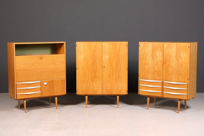 Wunderschöner Hellerau Schrank Modell 427 Mid Century Vintage Aktenschrank Highboard Vertiko Wäscheschrank