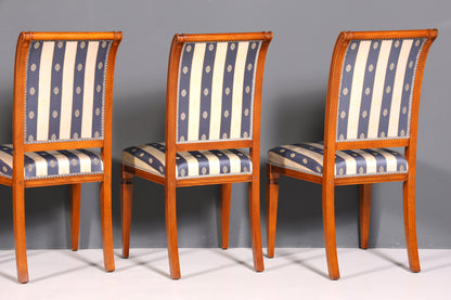 6x Traumhafte Selva Stühle Esszimmer Stuhl Set Villa Borghese Küchenstühle Antik Stil Set