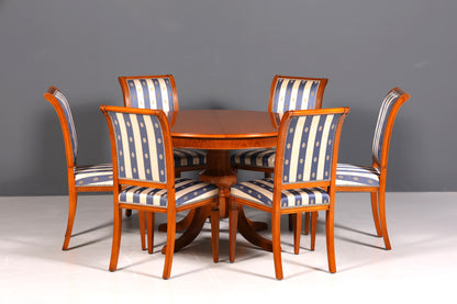 6x Traumhafte Selva Stühle Esszimmer Stuhl Set Villa Borghese Küchenstühle Antik Stil Set