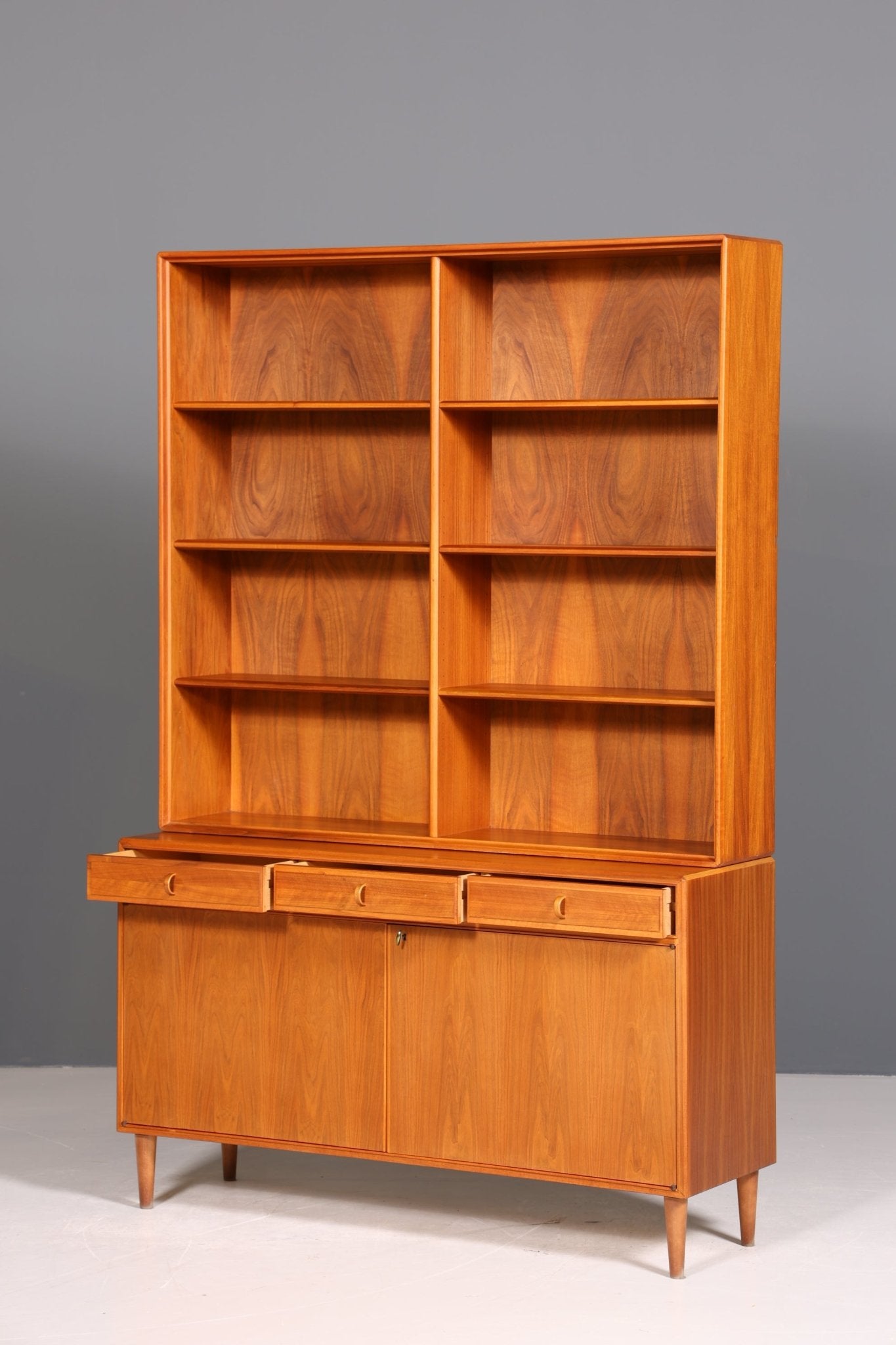 Original Bodafors Bertil Fridhagen shelf real wood cabinet bookcase chest of drawers bookcase 60s 2 of 2