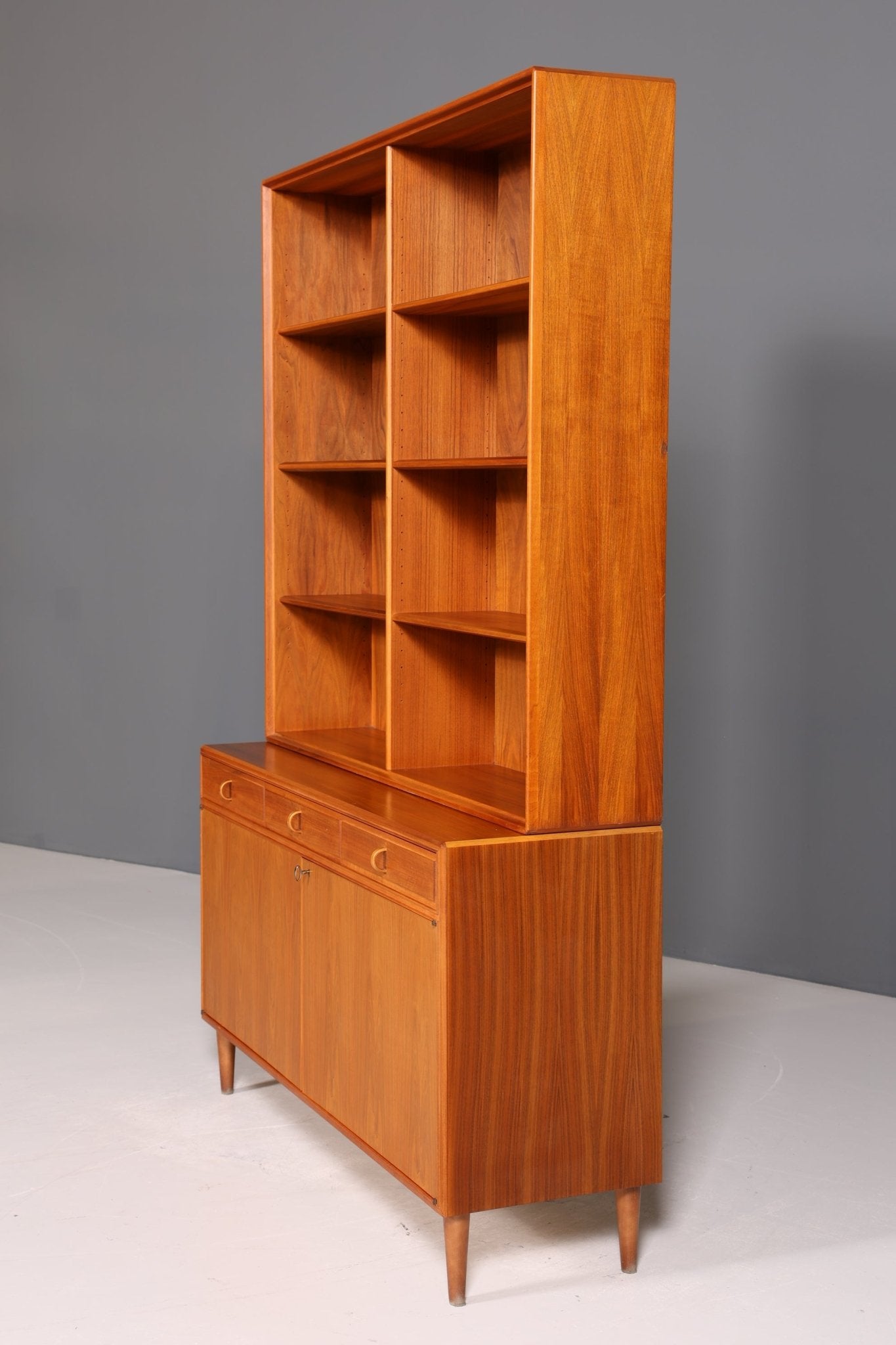Original Bodafors Bertil Fridhagen shelf real wood cabinet bookcase chest of drawers bookcase 60s 2 of 2