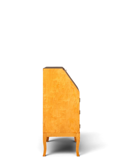 Schlichter Mid Century Sekretär Danish Design Retro Büro Schrank Vintage Büro Kommode