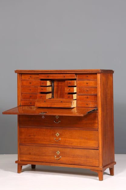 Stilvoller Biedermeier Sekretär Jugendstil Vertiko Antik Kommode Schreibkommode