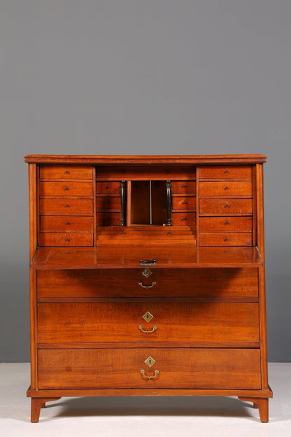 Stilvoller Biedermeier Sekretär Jugendstil Vertiko Antik Kommode Schreibkommode