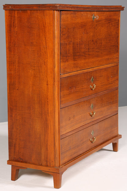 Stilvoller Biedermeier Sekretär Jugendstil Vertiko Antik Kommode Schreibkommode