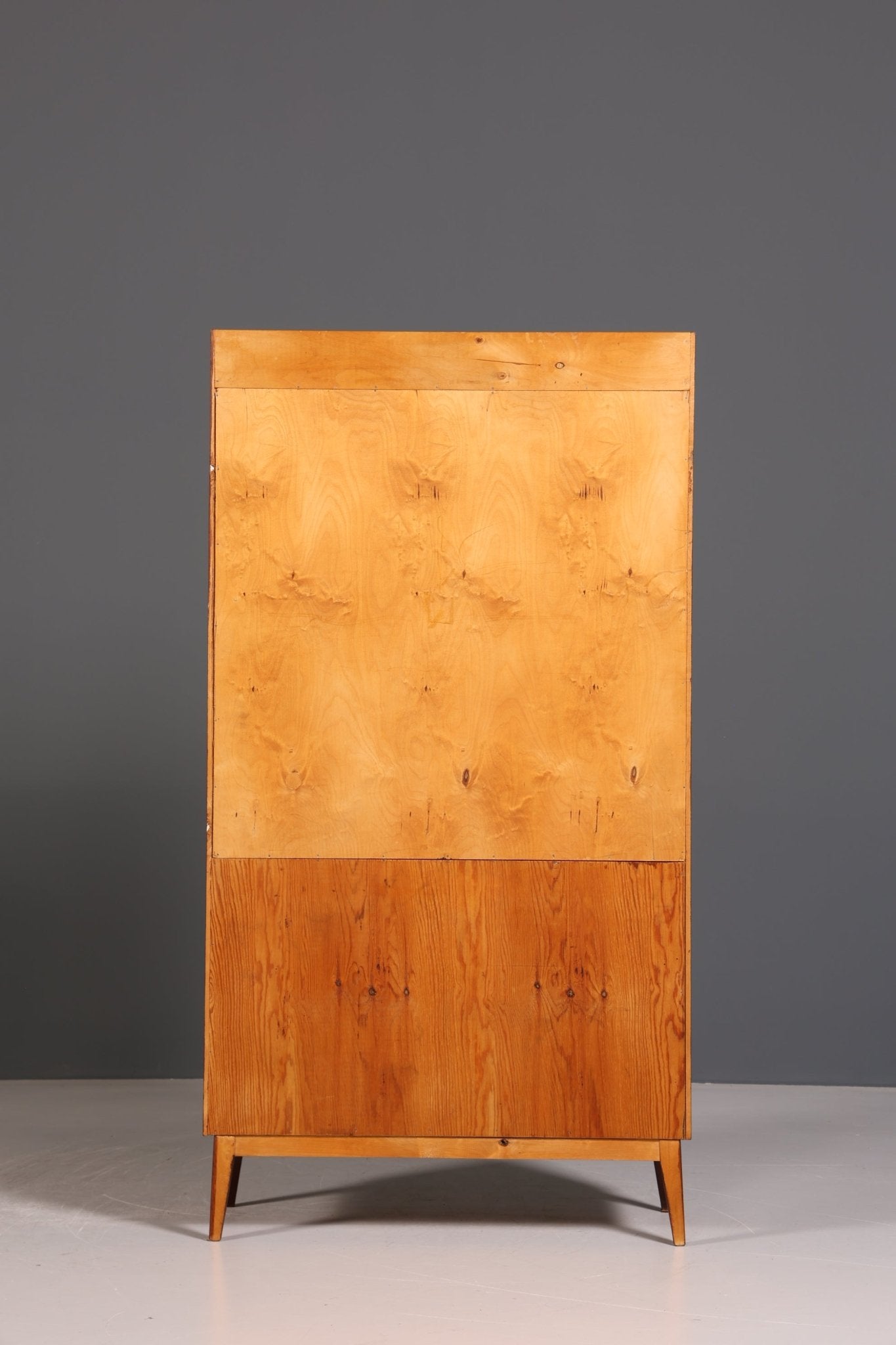 Stilvoller Mid Century Schrank Bücherregal Vintage Highboard Retro Holz Regal 60er Jahre