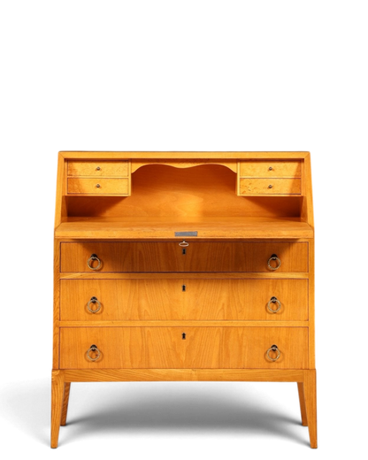 Stilvoller Mid Century Sekretär Danish Design Retro Büro Schrank Vintage Büro Kommode