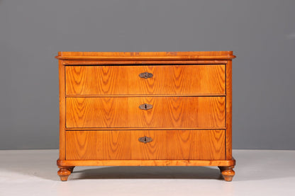 Traumhafte Biedermeier Kommode Antik Schrank Weichholz Schubladenkommode