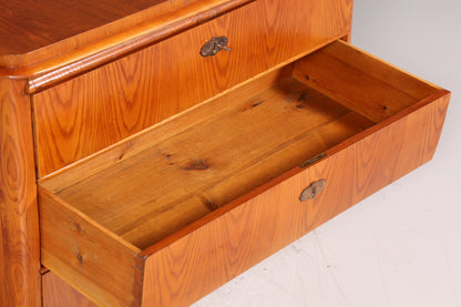 Traumhafte Biedermeier Kommode Antik Schrank Weichholz Schubladenkommode