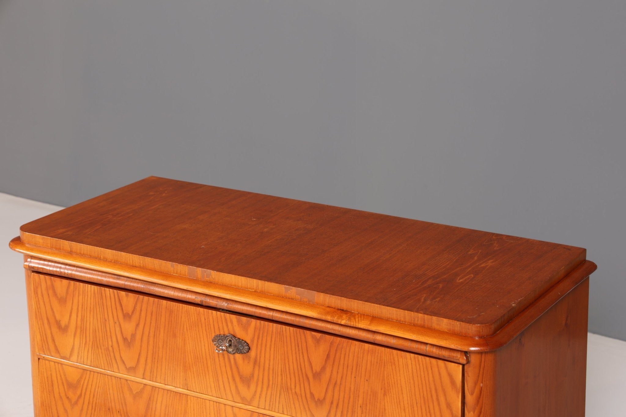 Traumhafte Biedermeier Kommode Antik Schrank Weichholz Schubladenkommode