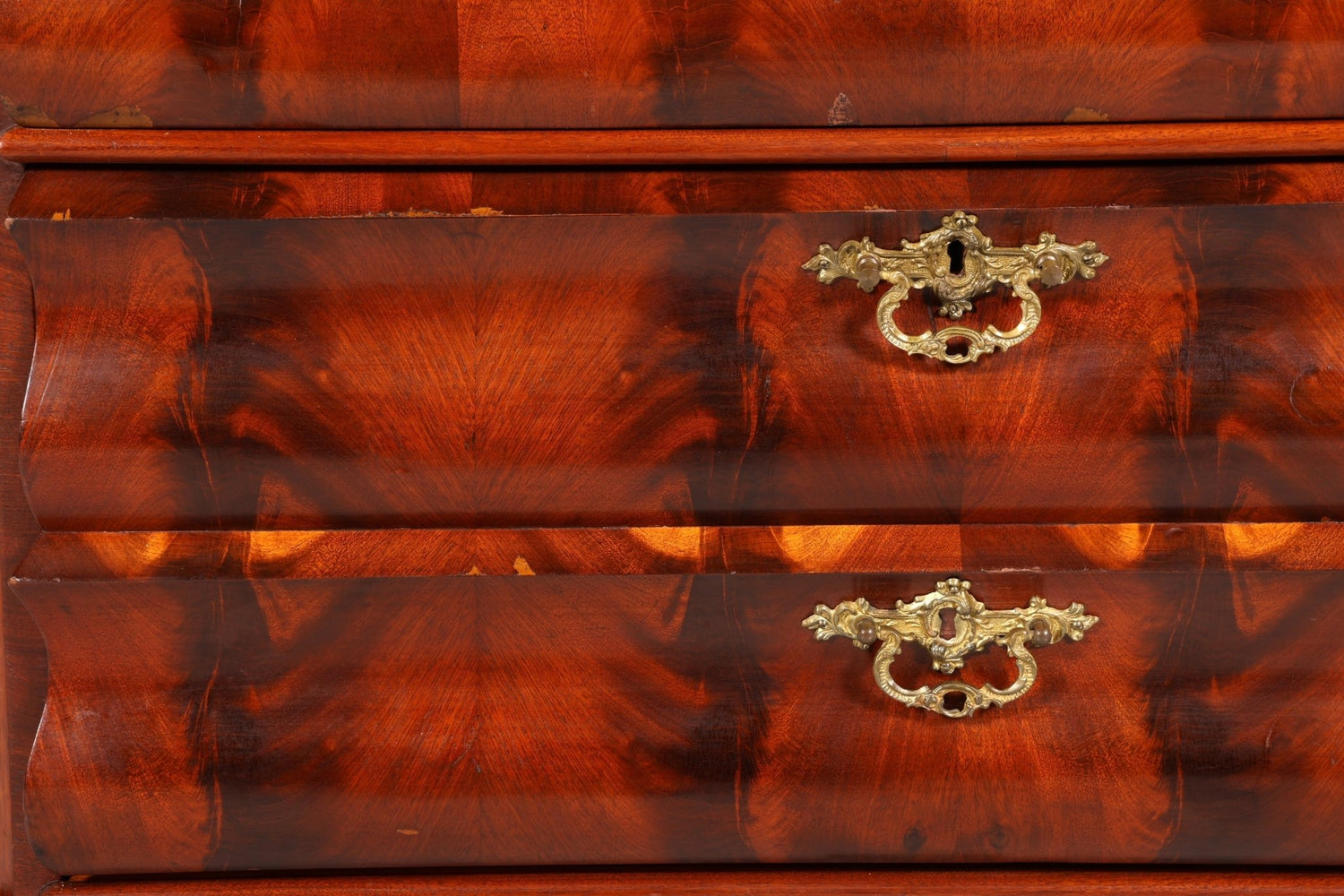 Dreamlike Louis Philippe chest of drawers, Wilhelminian style sideboard around 1880, chest of drawers, laundry chest
