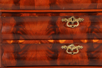 Dreamlike Louis Philippe chest of drawers, Wilhelminian style sideboard around 1880, chest of drawers, laundry chest