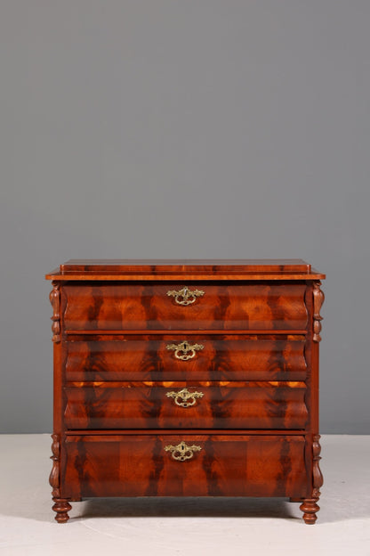 Dreamlike Louis Philippe chest of drawers, Wilhelminian style sideboard around 1880, chest of drawers, laundry chest