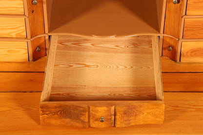 Traumhafter Biedermeier Sekretär Vertiko Antik Weichholz Kommode um 1880 Schreibkommode