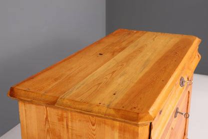 Traumhafter Biedermeier Sekretär Vertiko Antik Weichholz Kommode um 1880 Schreibkommode