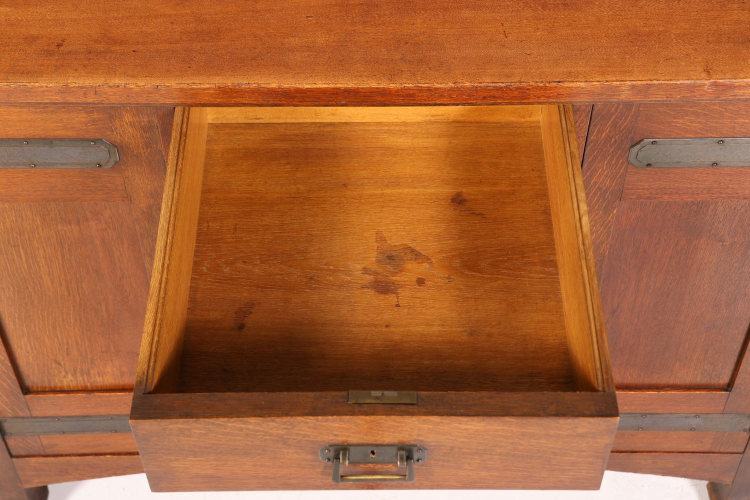 Traumhaftes Jugendstil Sideboard Antik Eiche Kredenz Schrank Buffet Anrichte