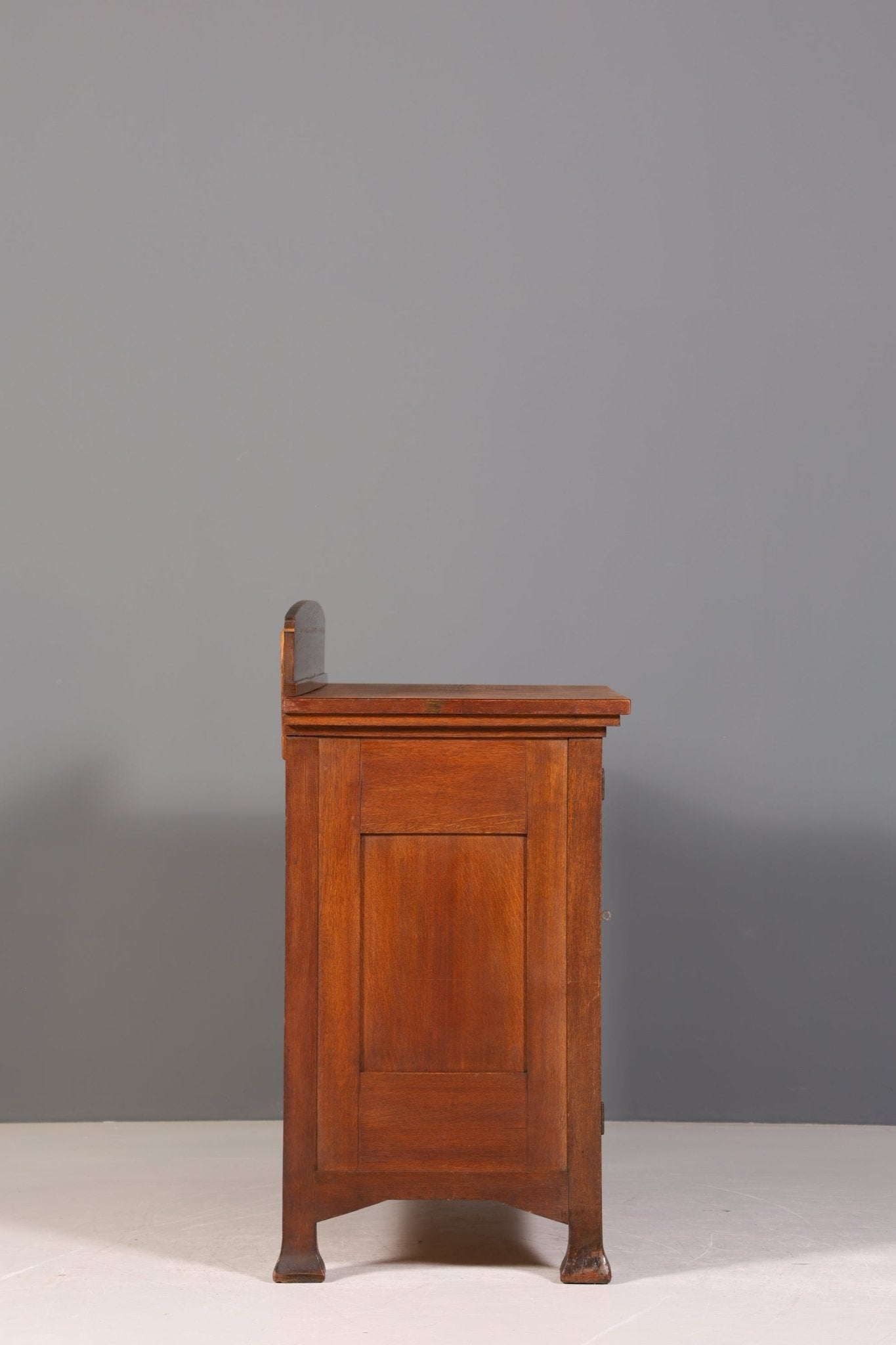 Traumhaftes Jugendstil Sideboard Antik Eiche Kredenz Schrank Buffet Anrichte
