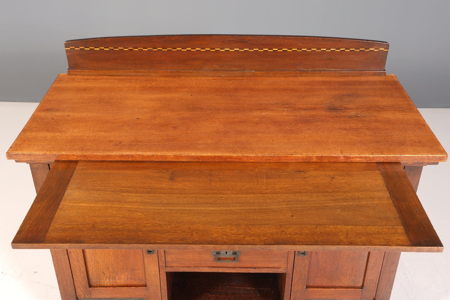Traumhaftes Jugendstil Sideboard Antik Eiche Kredenz Schrank Buffet Anrichte