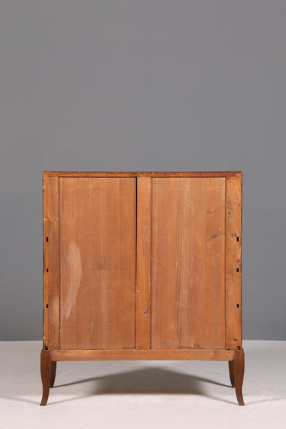 Beautiful secretary in Art Deco style antique around 1930 office chest of drawers writing desk office table