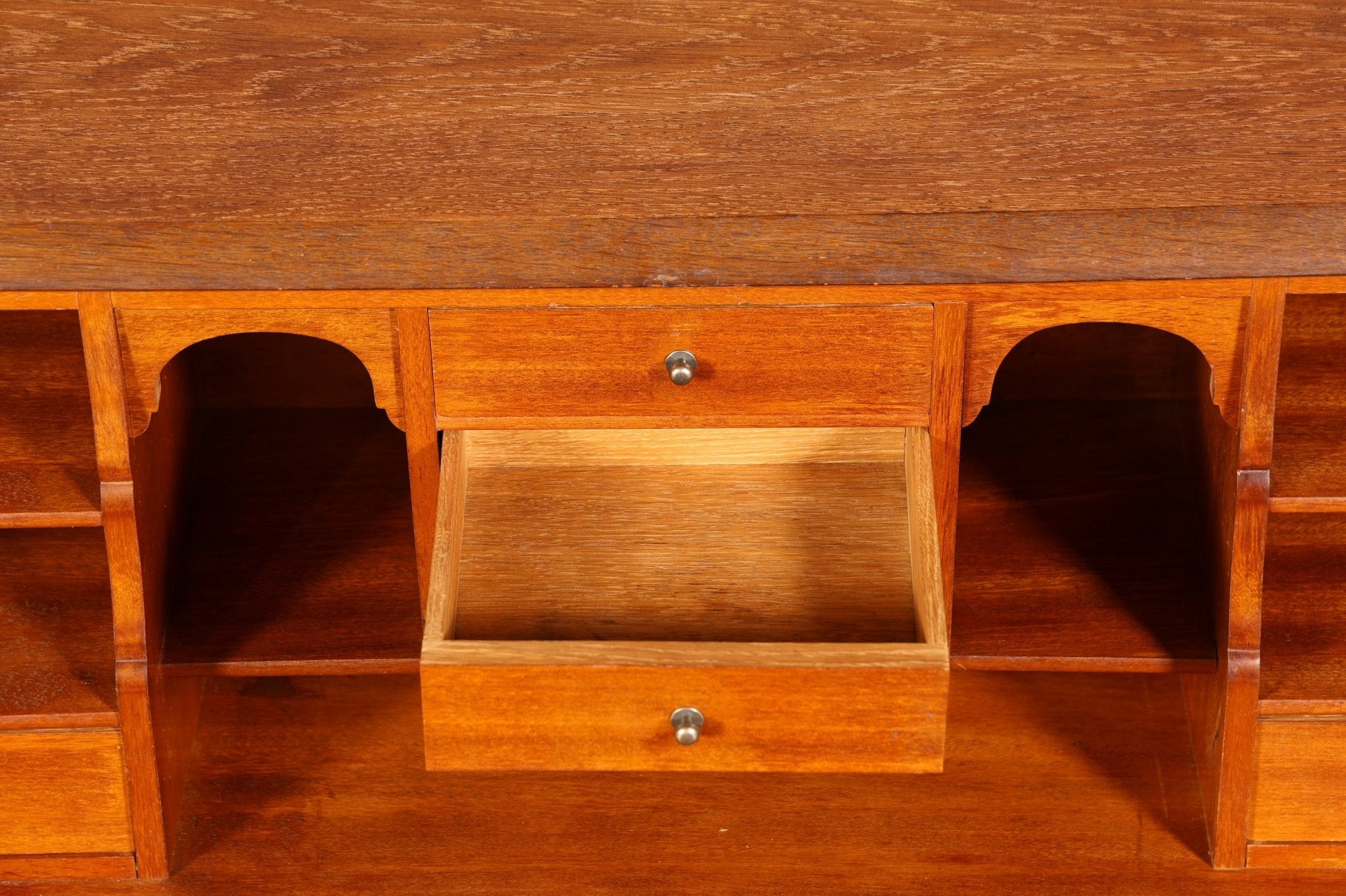 Beautiful secretary in Art Deco style antique around 1930 office chest of drawers writing desk office table