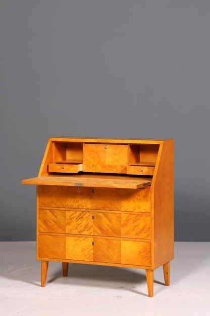 Beautiful secretary in the Biedermeier style around 1930, folding secretary, writing chest