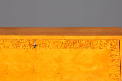 Beautiful secretary in the Biedermeier style around 1930, folding secretary, writing chest