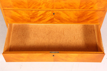 Beautiful secretary in the Biedermeier style around 1930, folding secretary, writing chest