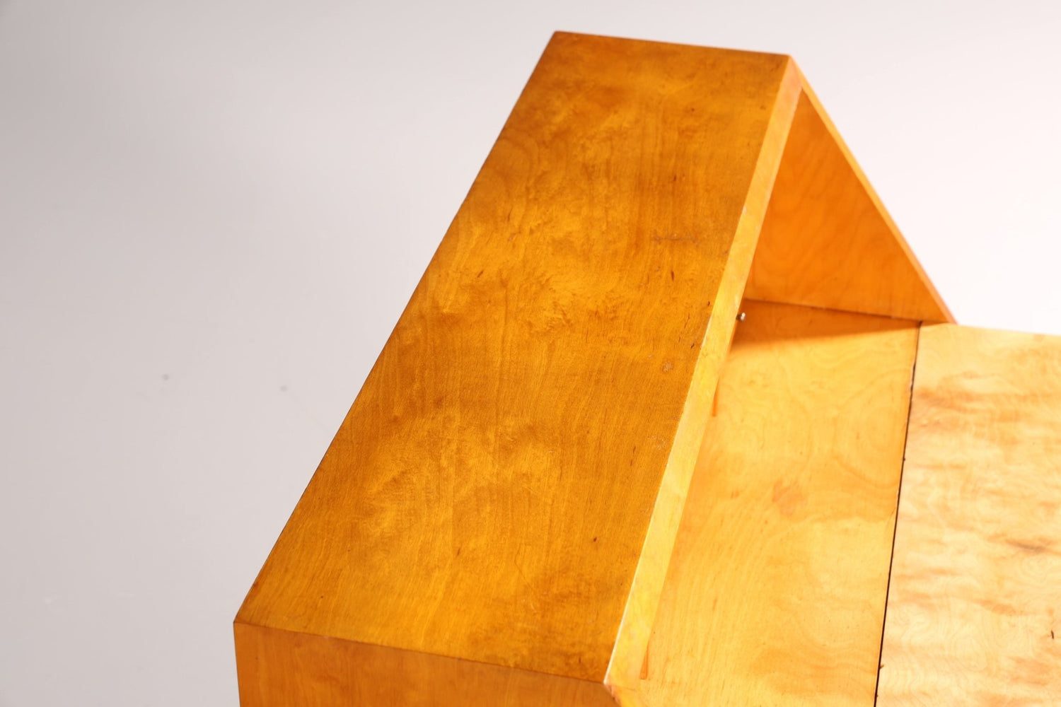 Beautiful secretary in the Biedermeier style around 1930, folding secretary, writing chest