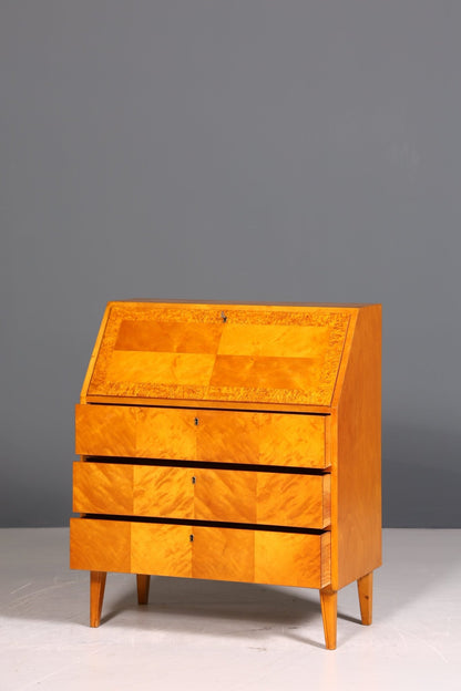 Beautiful secretary in the Biedermeier style around 1930, folding secretary, writing chest